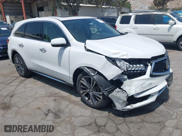 2020 Acura MDX Technology z VIN 5J8YD3H54LL001794, wystawiony jako IAAI lot #42163756 z przebiegiem 51 025 mil mil oraz . Historia ofert i sprzedaży dostępna na DreamBid. Obrazek 1.