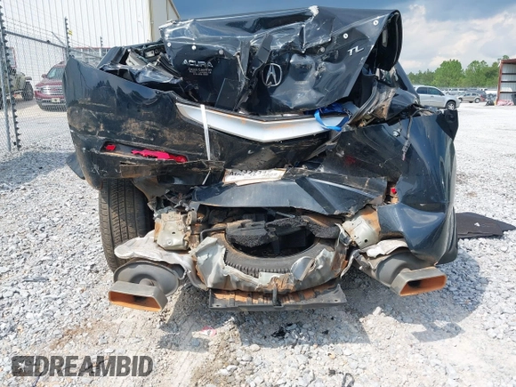 2009 Acura TL Tech with VIN 19UUA86509A003246, listed as a IAAI auction lot 37580325 with 1 mi miles. Bid and sale history available at carsss.com. Image 16.