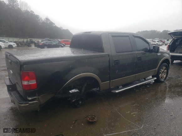 2005 Ford F-150 XLT with VIN 1FTPW12535KD34742, listed as a Copart auction lot 47525995 with 223,123 mi miles and Salvage Title. Bid and sale history available at carsss.com. Image 3.