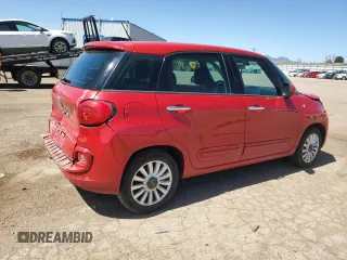 2014 FIAT 500L Easy with VIN ZFBCFABHXEZ023859, listed as a Copart auction lot 51798105 with 152,309 mi miles and Salvage Title. Bid and sale history available at carsss.com. Image 3.