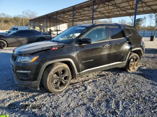 2019 Jeep Compass Altitude with VIN 3C4NJCBB9KT623707, listed as a Copart auction lot 88513665 with 127,208 mi miles and Salvage Title. Bid and sale history available at carsss.com. Image 1.