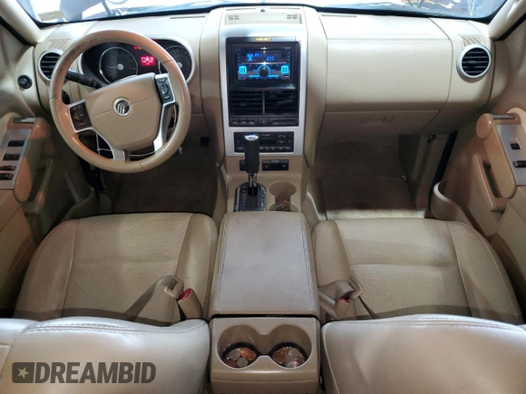 2007 Mercury Mountaineer Premier with VIN 4M2EU48E27UJ03645, listed as a Copart auction lot 60000105 with 225,695 mi miles and Salvage title. Bid and sale history available at DreamBid. Image 8.