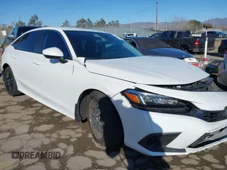 2023 Honda Civic Sedan LX with VIN 2HGFE2F27PH561321, listed as a IAAI auction lot 41332263 with 18,645 mi miles. Bid and sale history available at carsss.com. Image 1.