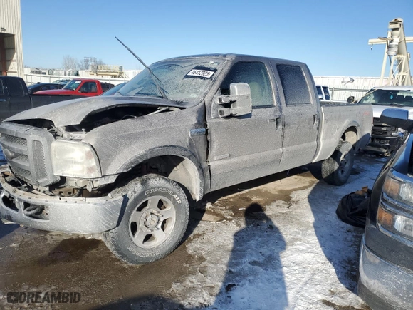 2006 Ford Super Duty F-250 XL with VIN 1FTSW21P36EC31856, listed as a Copart auction lot 46412925 with 0 mi miles and Salvage Title. Bid and sale history available at carsss.com. Image 1.