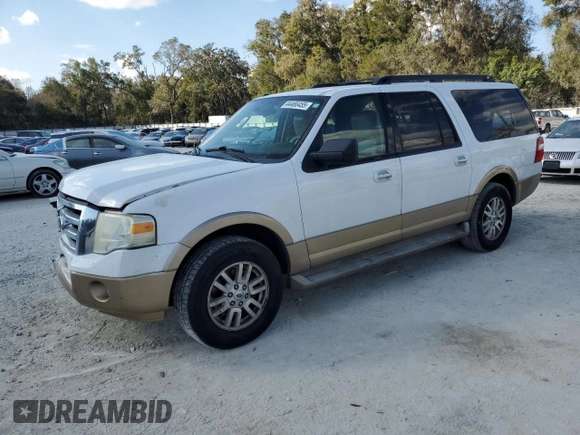 2013 Ford Expedition Max XLT with VIN 1FMJK1H51DEF20040, listed as a Copart auction lot 44466455 with 304,645 mi miles and Salvage title. Bid and sale history available at DreamBid. Image 1.