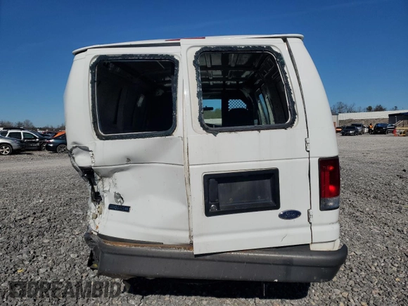 2007 Ford Econoline Cargo Commercial with VIN 1FTNE14W67DB32713, listed as a Copart auction lot 45550425 with 209,925 mi miles and Salvage Title. Bid and sale history available at DreamBid. Image 6.
