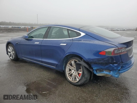 2020 Tesla Model S Performance with VIN 5YJSA1E47LF390673, listed as a Copart auction lot 50419005 with 37,764 mi miles and Salvage Title. Bid and sale history available at carsss.com. Image 2.