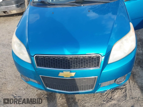 2009 Chevrolet Aveo 1LT with VIN KL1TD66E39B667466, listed as a IAAI auction lot 41719971 with 149,236 mi miles and . Bid and sale history available at DreamBid. Image 6.