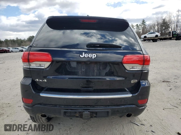 2021 Jeep Grand Cherokee Overland with VIN 1C4RJFCG6MC582917, listed as a Copart auction lot 50389315 with 55,000 mi miles and Salvage title. Bid and sale history available at DreamBid. Image 6.