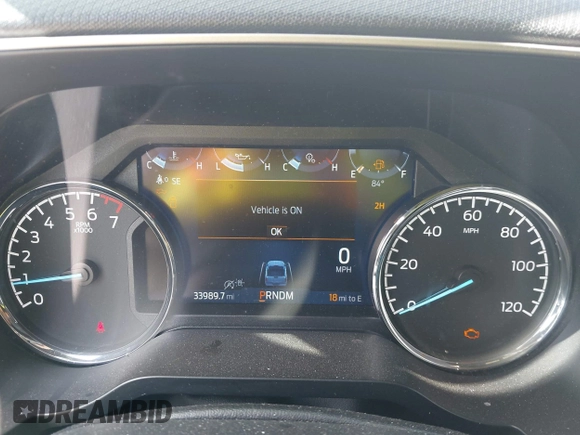 2021 Ford F-150 XL with VIN 1FTEW1EP6MFA68273, listed as a IAAI auction lot 42726285 with 33,989 mi miles and . Bid and sale history available at DreamBid. Image 7.