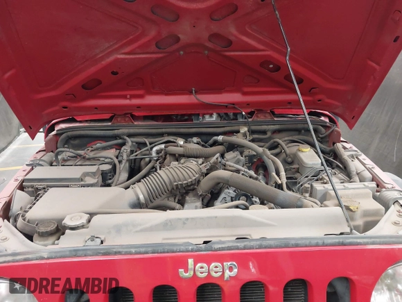 2008 Jeep Wrangler X with VIN 1J4FA24168L556839, listed as a IAAI auction lot 41729032 with 50,578 mi miles and . Bid and sale history available at DreamBid. Image 10.