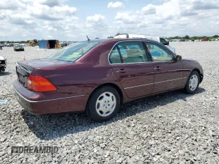 2001 Lexus LS 430 z VIN JTHBN30F410026620, wystawiony jako Copart lot #56330185 z przebiegiem 98 650 mil mil oraz Szkoda całkowita • Salvage title. Historia ofert i sprzedaży dostępna na DreamBid. Obrazek 3.