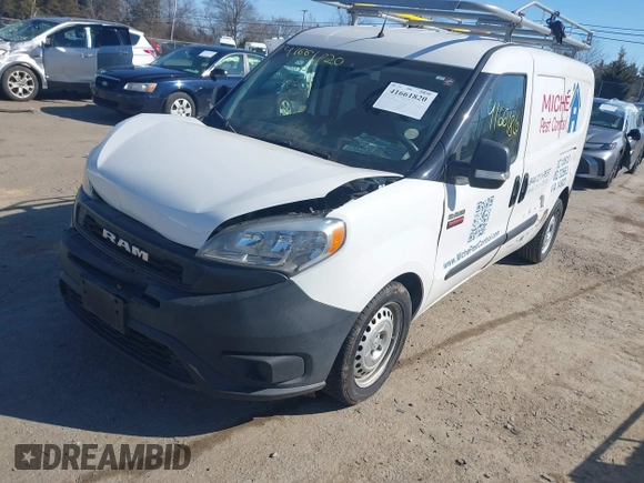 2019 Ram ProMaster City Cargo Tradesman with VIN ZFBHRFAB7K6N79180, listed as a IAAI auction lot 41661820 with 94,043 mi miles and . Bid and sale history available at DreamBid. Image 17.