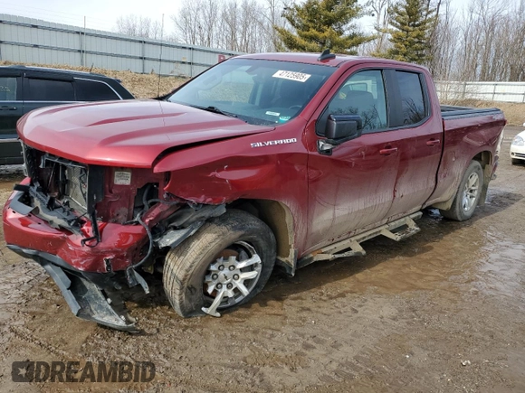 2019 Chevrolet Silverado 1500 RST with VIN 1GCRYEEDXKZ364787, listed as a Copart auction lot 47125905 with 69,319 mi miles and Clean Title. Bid and sale history available at DreamBid. Image 1.