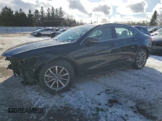2017 Acura TLX w/Technology Pkg with VIN 19UUB1F56HA800152, listed as a Copart auction lot 42673115 with 0 mi miles and Salvage Title. Bid and sale history available at carsss.com. Image 1.