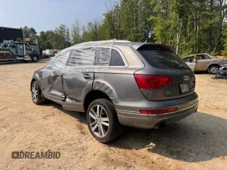 2013 Audi Q7 Premium Plus z VIN WA1LGAFE1DD003337, wystawiony jako Copart lot #61694855 z przebiegiem Nie podano mil oraz Czysty tytuł • Clean title. Historia ofert i sprzedaży dostępna na DreamBid. Obrazek 3.