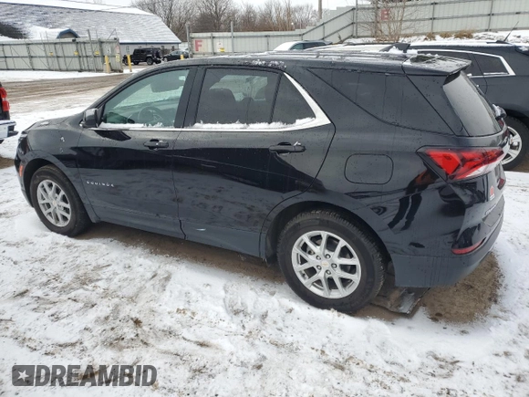 2024 Chevrolet Equinox LT with VIN 3GNAXKEG8RL116832, listed as a Copart auction lot 44078345 with 15,772 mi miles and Clean Title. Bid and sale history available at DreamBid. Image 2.