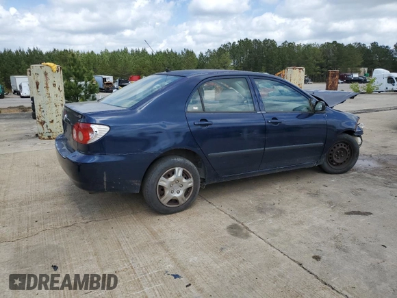 2006 Toyota Corolla CE с VIN JTDBR32EX60092297, выставлен на аукционе Copart как лот 51299545 с пробегом Не указан миль и Списание • Salvage title. История ставок и продаж доступна на DreamBid. Изображение 3.