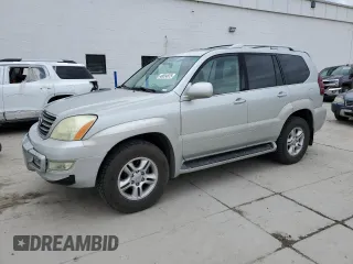 2004 Lexus GX 470 with VIN JTJBT20X440049181, listed as a Copart auction lot 48024875 with 313,488 mi miles and Clean Title. Bid and sale history available at carsss.com. Image 1.
