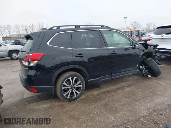 2022 Subaru Forester Limited with VIN JF2SKAPC2NH514712, listed as a IAAI auction lot 41745152 with 13,417 mi miles. Bid and sale history available at carsss.com. Image 4.