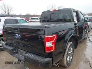 2018 Ford F-150 XL with VIN 1FTEW1E57JFA51993, listed as a IAAI auction lot 41620187 with 103,449 mi miles. Bid and sale history available at carsss.com. Image 4.