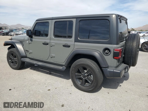 2020 Jeep Wrangler Unlimited Sport Altitude z VIN 1C4HJXDN0LW134426, wystawiony jako Copart lot #58575095 z przebiegiem 30 044 mil mil oraz Szkoda całkowita • Salvage title. Historia ofert i sprzedaży dostępna na DreamBid. Obrazek 2.