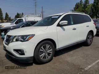 2020 Nissan Pathfinder SV with VIN 5N1DR2BN1LC602853, listed as a Copart auction lot 59544555 with 79,081 mi miles and Salvage title. Bid and sale history available at DreamBid. Image 1.