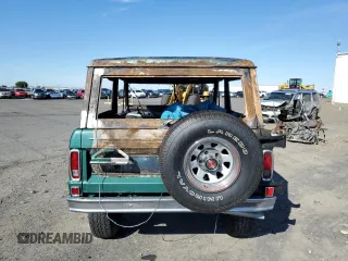 1975 Ford Bronco z VIN U15GLV42632, wystawiony jako Copart lot #71173504 z przebiegiem Nie podano mil oraz Szkoda całkowita • Salvage title. Historia ofert i sprzedaży dostępna na DreamBid. Obrazek 6.