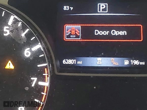2019 Nissan Pathfinder SV z VIN 5N1DR2MN5KC627198, wystawiony jako IAAI lot #42209161 z przebiegiem 62 801 mil mil oraz . Historia ofert i sprzedaży dostępna na DreamBid. Obrazek 16.