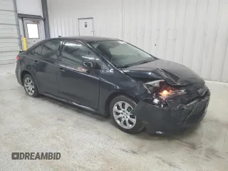 2021 Toyota Corolla LE with VIN JTDEPMAE2MJ153708, listed as a Copart auction lot 44784115 with 91,732 mi miles and Salvage Title. Bid and sale history available at carsss.com. Image 4.