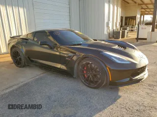 2019 Chevrolet Corvette Grand Sport 1LT with VIN 1G1YW2D76K5120176, listed as a Copart auction lot 42632144 with 54,099 mi miles and Clean title. Bid and sale history available at DreamBid. Image 4.