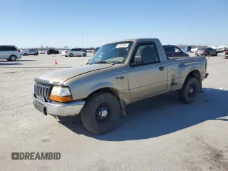 1999 Ford Ranger XL with VIN 1FTYR10C8XTA51991, listed as a Copart auction lot 47632405 with 309,559 mi miles and Clean Title. Bid and sale history available at carsss.com. Image 1.