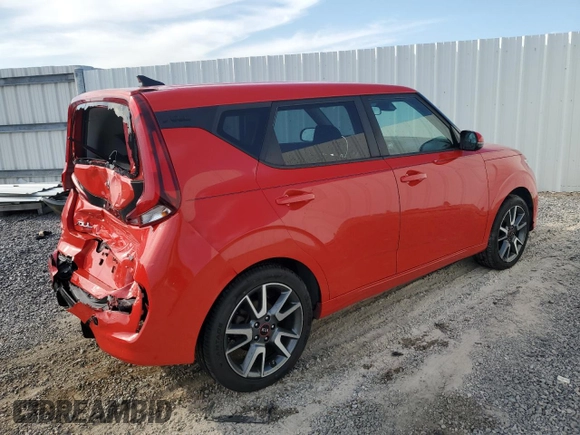 2021 Kia Soul GT-Line with VIN KNDJ63AU0M7126989, listed as a Copart auction lot 54535185 with 64,680 mi miles and Clean Title. Bid and sale history available at DreamBid. Image 3.