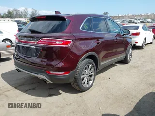 2019 Lincoln MKC Select with VIN 5LMCJ2C95KUL22363, listed as a IAAI auction lot 42245861 with 34,316 mi miles and . Bid and sale history available at DreamBid. Image 4.