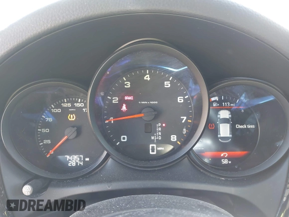 2018 Porsche Macan z VIN WP1AA2A50JLB09807, wystawiony jako IAAI lot #41634432 z przebiegiem 74 357 mil mil oraz . Historia ofert i sprzedaży dostępna na DreamBid. Obrazek 7.