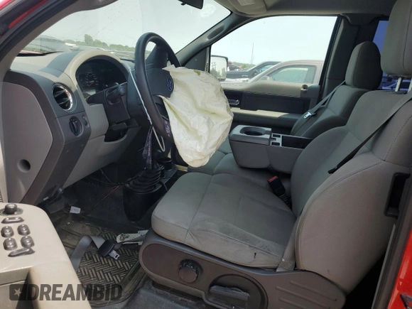 2008 Ford F-150 STX with VIN 1FTRX14W58FB17296, listed as a Copart auction lot 58791705 with Not provided miles and Clean title. Bid and sale history available at DreamBid. Image 7.
