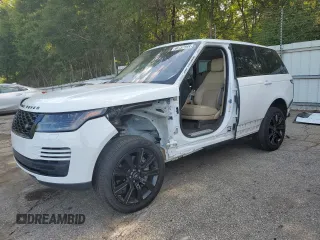 2021 Land Rover Range Rover z VIN SALGR2SU4MA432888, wystawiony jako Copart lot #66157944 z przebiegiem 40 802 mil mil oraz Szkoda całkowita • Salvage title. Historia ofert i sprzedaży dostępna na DreamBid. Obrazek 1.