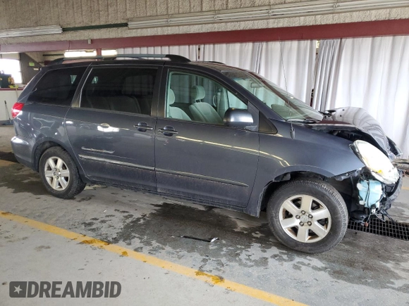 2006 Toyota Sienna CE with VIN 5TDZA23C36S485049, listed as a Copart auction lot 49549295 with 109,757 mi miles and Salvage Title. Bid and sale history available at carsss.com. Image 4.