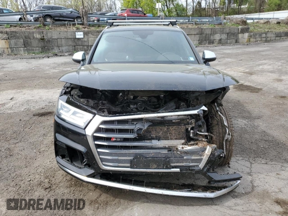 2019 Audi SQ5 Premium Plus with VIN WA1B4AFY6K2007309, listed as a Copart auction lot 54629005 with 71,231 mi miles and Salvage Title. Bid and sale history available at DreamBid. Image 5.