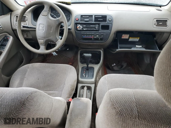 1998 Honda Civic EX with VIN 2HGEJ8644WH603860, listed as a Copart auction lot 81964144 with 203,675 mi miles and Salvage Title. Bid and sale history available at carsss.com. Image 8.