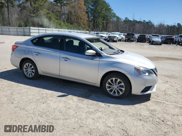 2019 Nissan Sentra SV with VIN 3N1AB7AP6KL625546, listed as a Copart auction lot 50259225 with Not Provided miles and Salvage Title. Bid and sale history available at DreamBid. Image 4.