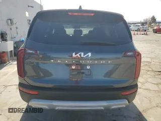 2022 Kia Telluride LX z VIN 5XYP24HC4NG280943, wystawiony jako Copart lot #87219584 z przebiegiem 50 369 mil mil oraz Szkoda całkowita • Salvage title. Historia ofert i sprzedaży dostępna na DreamBid. Obrazek 6.