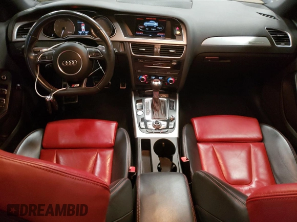 2013 Audi S4 Premium Plus with VIN WAUBGAFL2DA214917, listed as a Copart auction lot 75889624 with 75,982 mi miles and Salvage Title. Bid and sale history available at carsss.com. Image 8.