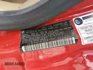 2005 BMW 3 Series 325Ci with VIN WBABW33475PL35260, listed as a Copart auction lot 74305534 with Not provided miles and Salvage title. Bid and sale history available at DreamBid. Image 12.