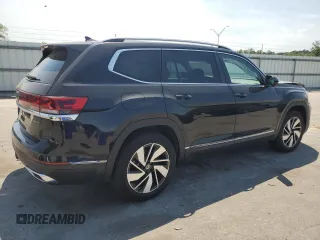 2025 Volkswagen Atlas SEL with VIN 1V2BR2CA9SC542132, listed as a Copart auction lot 55253345 with 949 mi miles and Salvage title. Bid and sale history available at DreamBid. Image 3.