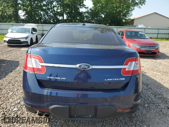 2012 Ford Taurus Limited with VIN 1FAHP2JW7CG137015, listed as a Copart auction lot 63490825 with 135,784 mi miles and Clean title. Bid and sale history available at DreamBid. Image 6.