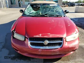 1998 Chrysler Sebring JXi z VIN 3C3EL55H3WT254763, wystawiony jako Copart lot #72170884 z przebiegiem 194 073 mil mil oraz Tytuł czysty. Historia ofert i sprzedaży dostępna na DreamBid. Obrazek 5.
