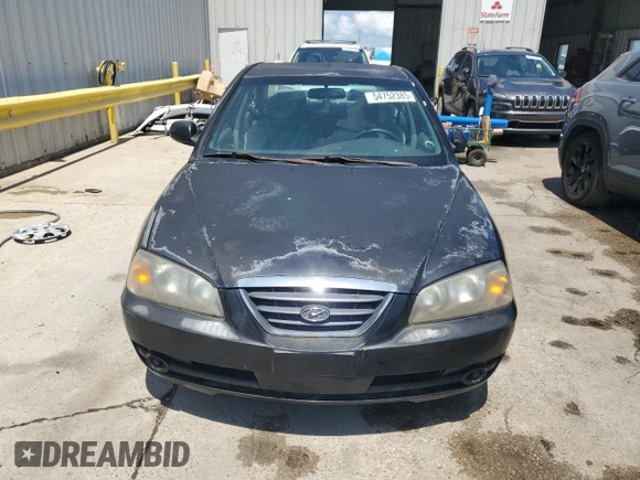 2006 Hyundai Elantra GLS z VIN KMHDN46D56U233227, wystawiony jako Copart lot #54752385 z przebiegiem Nie podano mil oraz Szkoda całkowita • Salvage title. Historia ofert i sprzedaży dostępna na DreamBid. Obrazek 5.