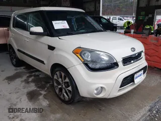 2012 Kia Soul + with VIN KNDJT2A68C7413581, listed as a IAAI auction lot 41433925 with 237,141 mi miles. Bid and sale history available at carsss.com. Image 1.