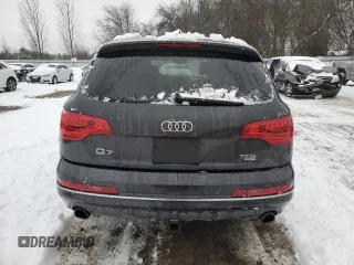 2014 Audi Q7 3.0L with VIN WA1CGCFE6ED017070, listed as a Copart auction lot 86173654 with 199,811 mi miles and Salvage Title. Bid and sale history available at carsss.com. Image 6.